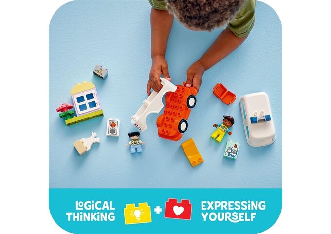 LEGO® Duplo Rettungswagen mit Fahrer