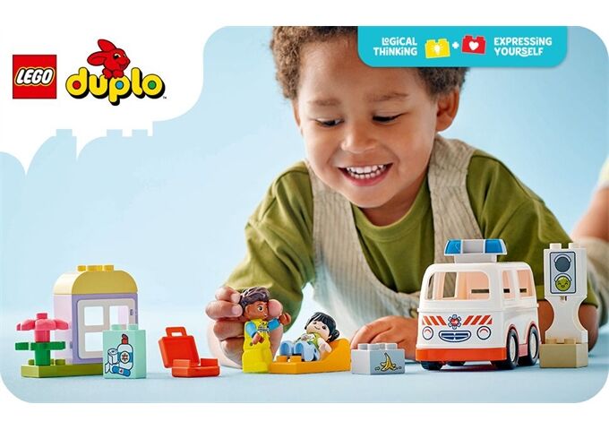 LEGO® Duplo Rettungswagen mit Fahrer