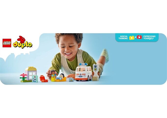 LEGO® Duplo Rettungswagen mit Fahrer