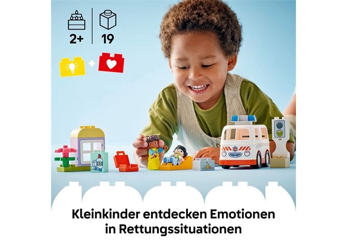 LEGO® Duplo Rettungswagen mit Fahrer