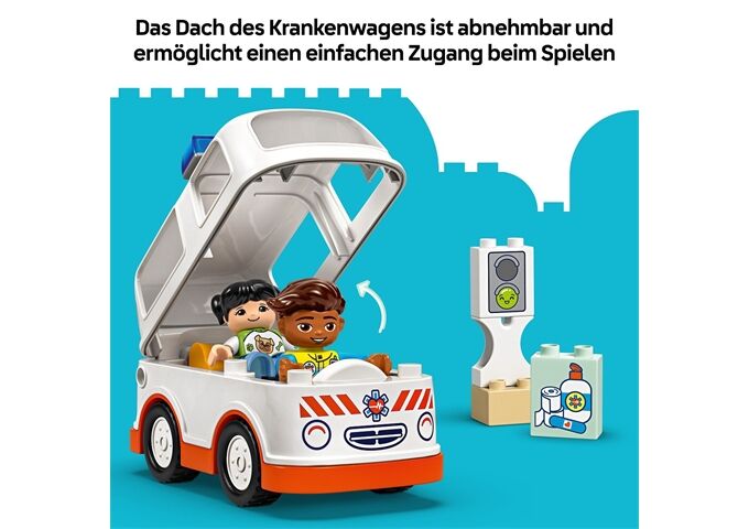 LEGO® Duplo Rettungswagen mit Fahrer