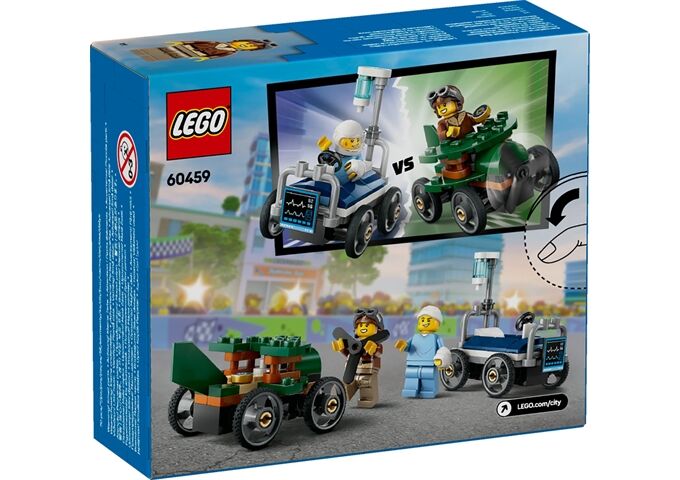 LEGO® City Flugzeug vs. Krankenhausbett