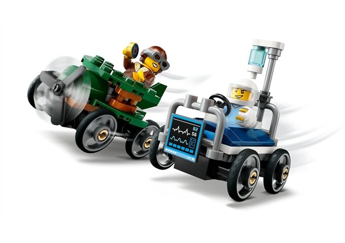 LEGO® City Flugzeug vs. Krankenhausbett