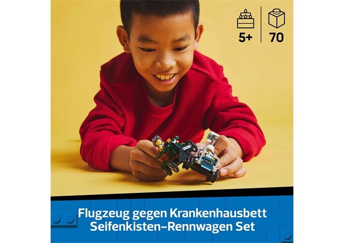 LEGO® City Flugzeug vs. Krankenhausbett