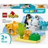 LEGO® Duplo Wildtier-Familien ; Pinguineu