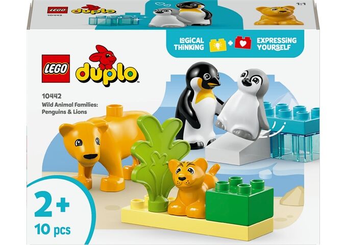LEGO® Duplo Wildtier-Familien ; Pinguineu