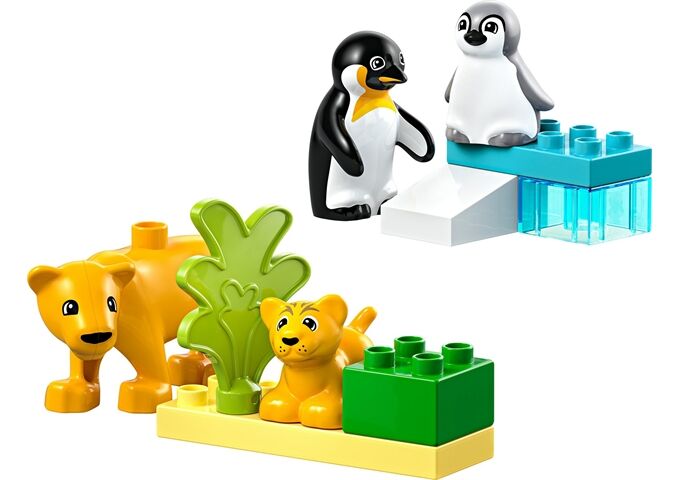 LEGO® Duplo Wildtier-Familien ; Pinguineu
