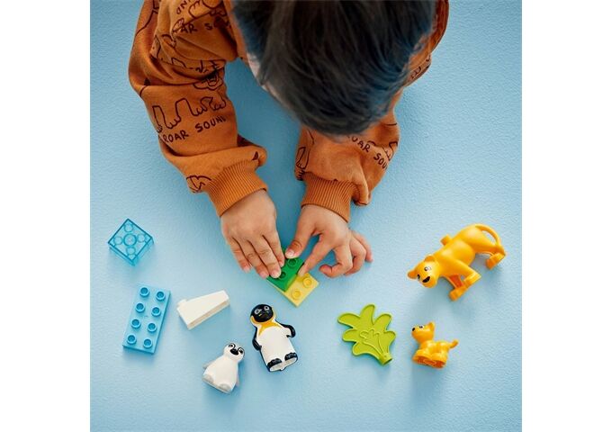 LEGO® Duplo Wildtier-Familien ; Pinguineu
