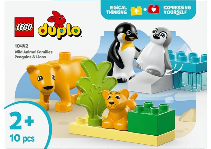 LEGO® Duplo Wildtier-Familien ; Pinguineu