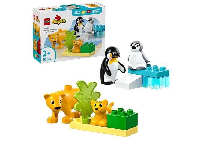 LEGO® Duplo Wildtier-Familien ; Pinguineu