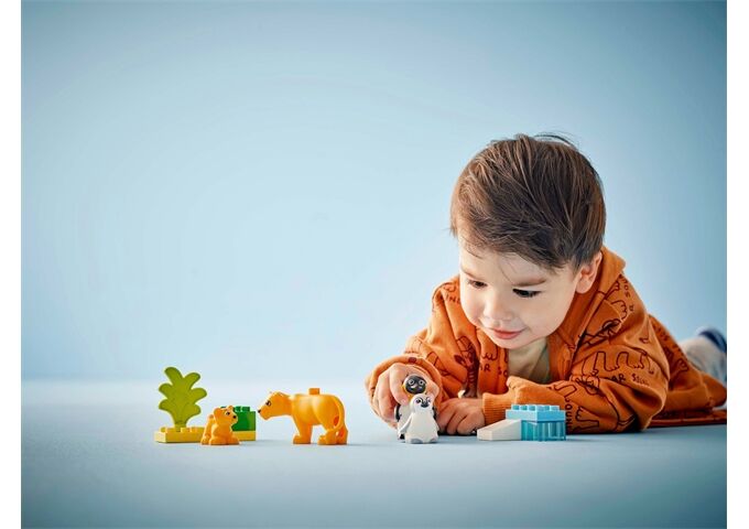 LEGO® Duplo Wildtier-Familien ; Pinguineu