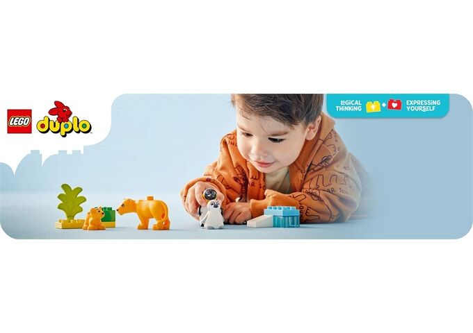 LEGO® Duplo Wildtier-Familien ; Pinguineu