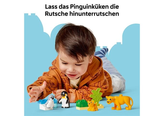 LEGO® Duplo Wildtier-Familien ; Pinguineu