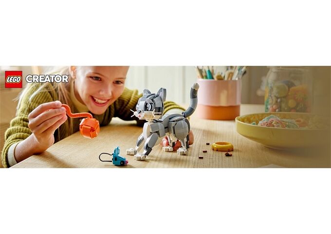 LEGO® Creator Graue Katze