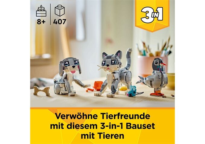 LEGO® Creator Graue Katze