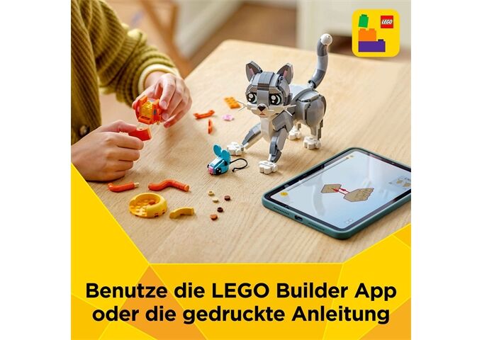 LEGO® Creator Graue Katze