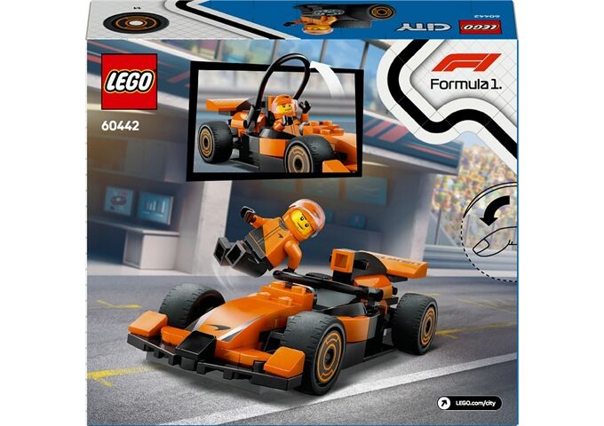 LEGO® LGO City F1 Rennfahrer mit McLaren Rennauto