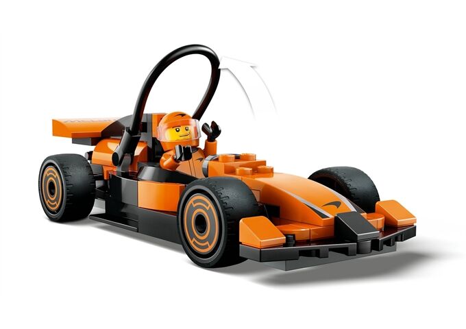 LEGO® LGO City F1 Rennfahrer mit McLaren Rennauto