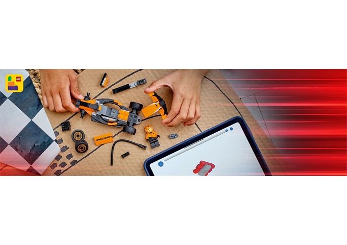 LEGO® LGO City F1 Rennfahrer mit McLaren Rennauto