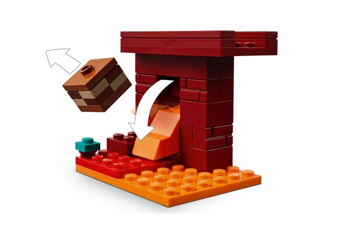 LEGO® MCR Das Lava-Duell im Nether