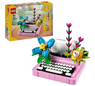 LEGO® Creator Schreibmaschine mit Blumen