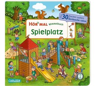 Carlsen Hör Mal Wimmelbuch Spielplatz