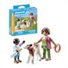 Playmobil Bäuerin Mit Kind Und Kalb