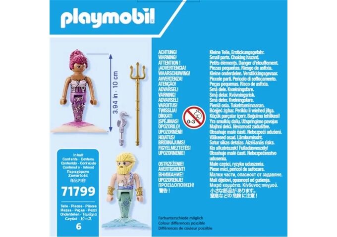 Playmobil Meerjungfrau Und Meermann