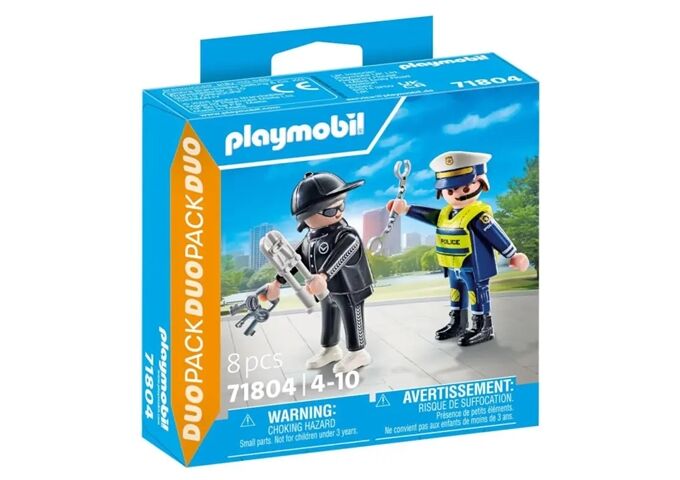 Playmobil Polizist Und Einbrecher