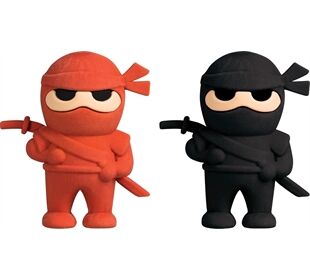  Radiergummi 3D Ninja