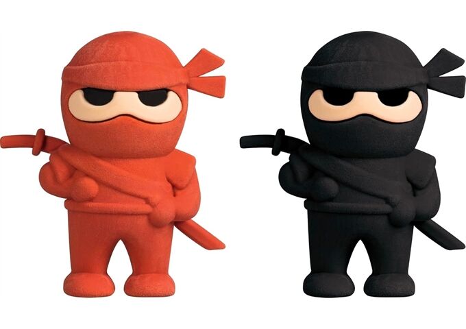  Radiergummi 3D Ninja