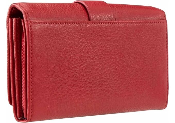 Maître kirschroth diedburg purse lh14fz red leather