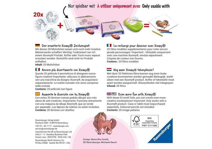 Ravensburger Xoomy Erweiterungsset Pferde