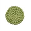 Frida Feeling Filz Untersetzer rund dicke Kugeln Pistaziengrün
