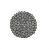 Frida Feeling Filz Untersetzer rund dicke Kugeln steingrau