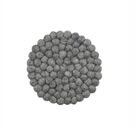 Frida Feeling Filz Untersetzer rund dicke Kugeln steingrau