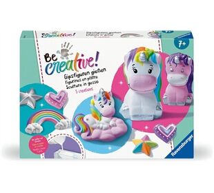Ravensburger Bastelset Diy Gipsfiguren Gießen Einhorn