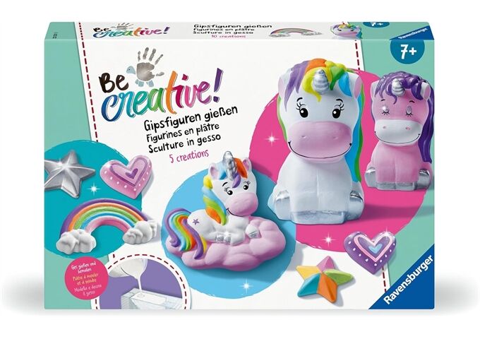 Ravensburger Bastelset Diy Gipsfiguren Gießen Einhorn
