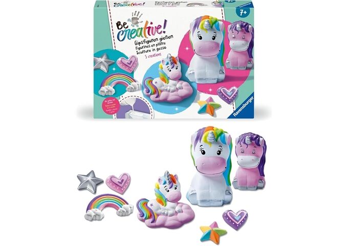 Ravensburger Bastelset Diy Gipsfiguren Gießen Einhorn