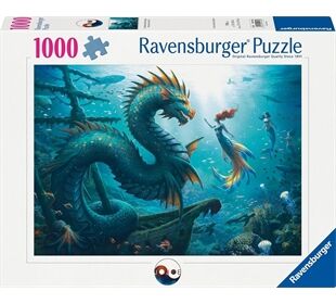 Ravensburger Enchanted Depths Dragon, Mermaid And Tu