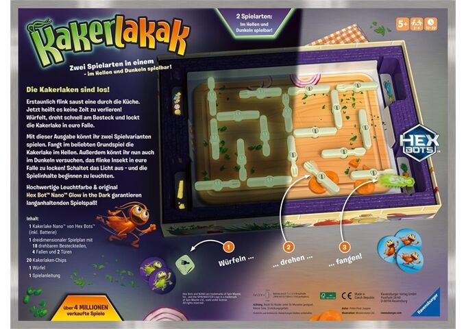 Ravensburger Kakerlakak Glow In The Dark