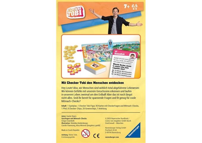 Ravensburger Checker Tobi, Rund Um Uns Menschen