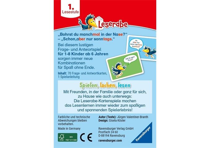 Ravensburger Leserabe - Alles Lacht