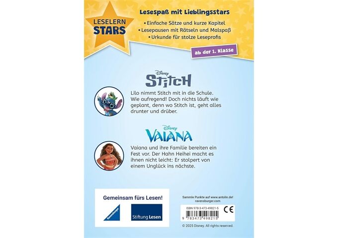 Ravensburger Leselernstars Disney - Lustige Geschich