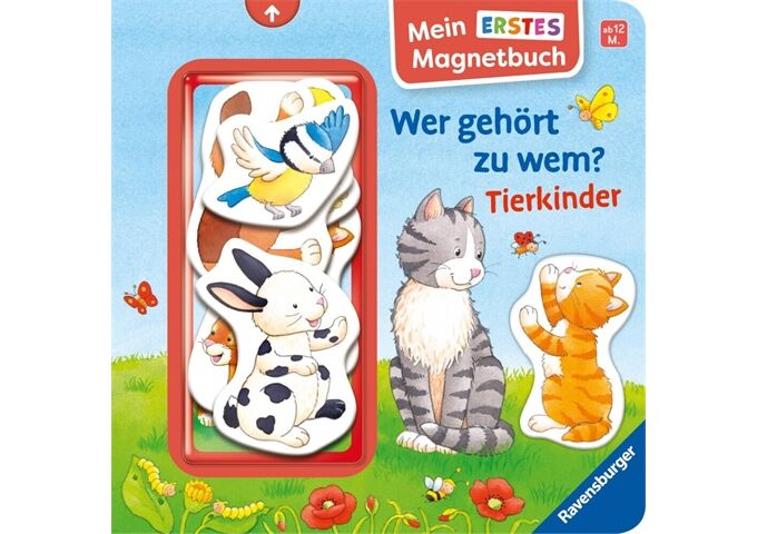 Ravensburger Mein Erstes Magnetbuch Wer Gehört Zu We