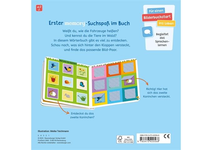 Ravensburger Mein Erstes Memory® Spielbuch