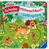 Ravensburger Mein Schiebe-Mitmachbuch Lieblingstiere