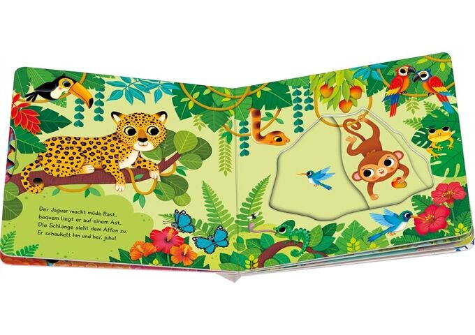 Ravensburger Mein Schiebe-Mitmachbuch Wilde Tiere