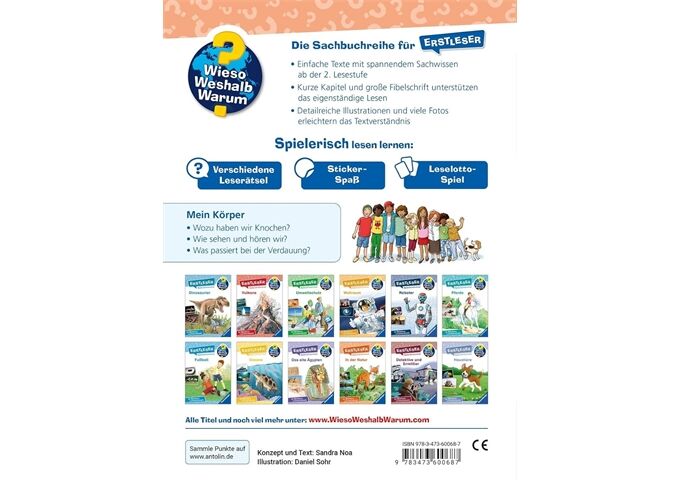 Ravensburger Wieso Weshalb Warum Erstleser, Band1