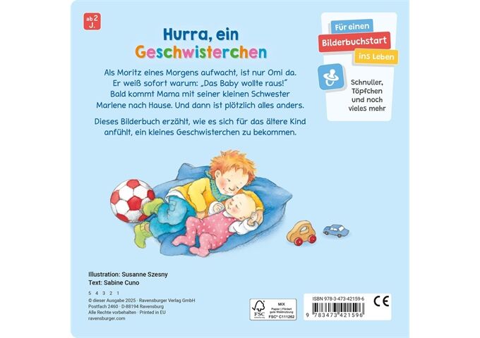 Ravensburger Wir Sind Jetzt Vier!